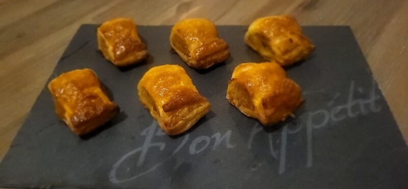 Saucijzenbroodjes kip mini