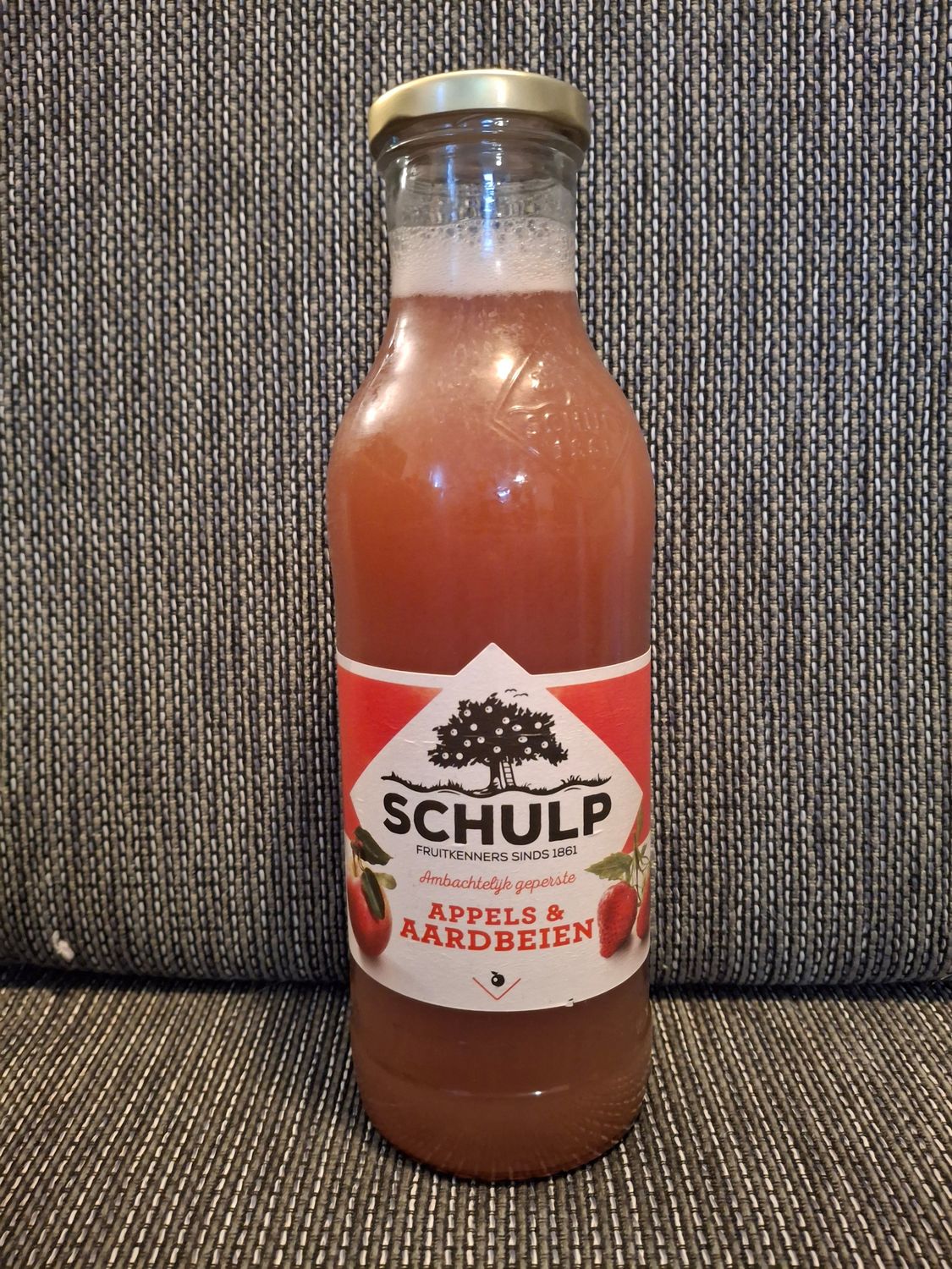 Schulp Appel/Aardbeien sap 750ml