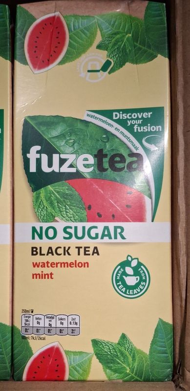 Fuzetea watermeloen/mint 1.5liter tht30/4 Fuzetea watermeloen/mint 1.5liter tht30/4