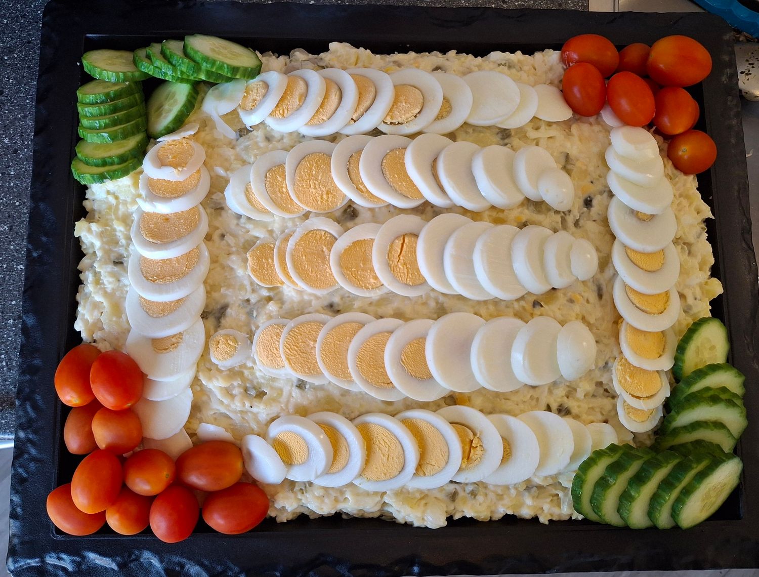 Aardappel/ei/bloemkool salade 250gr