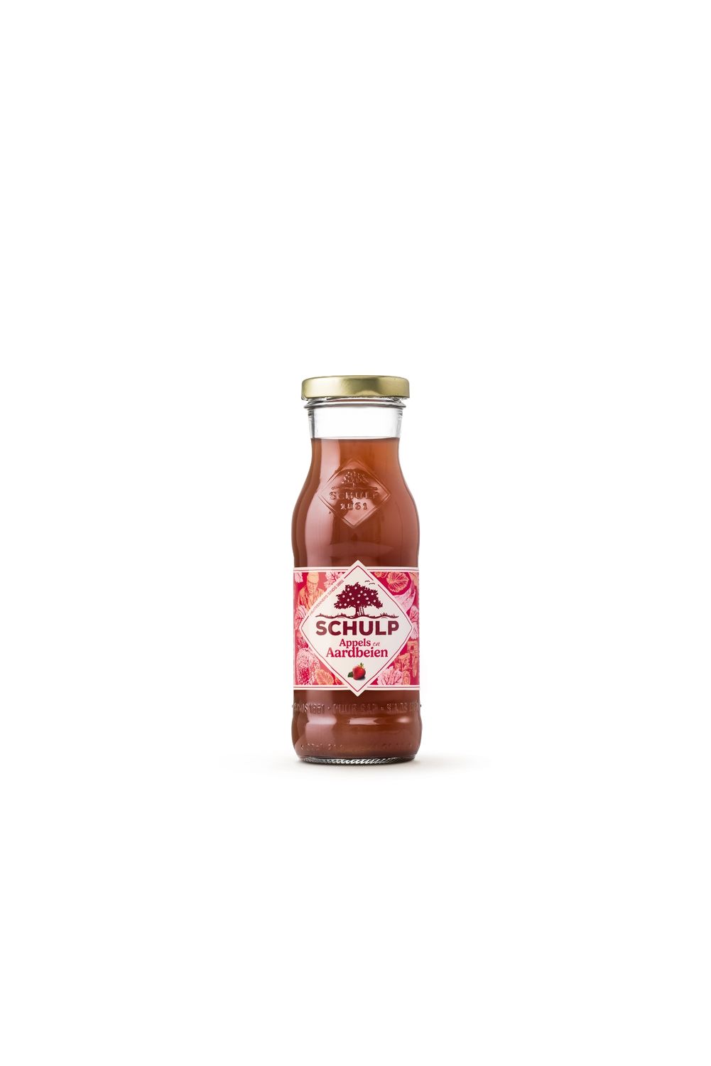 Schulp appel/aardbeiensap 200ml