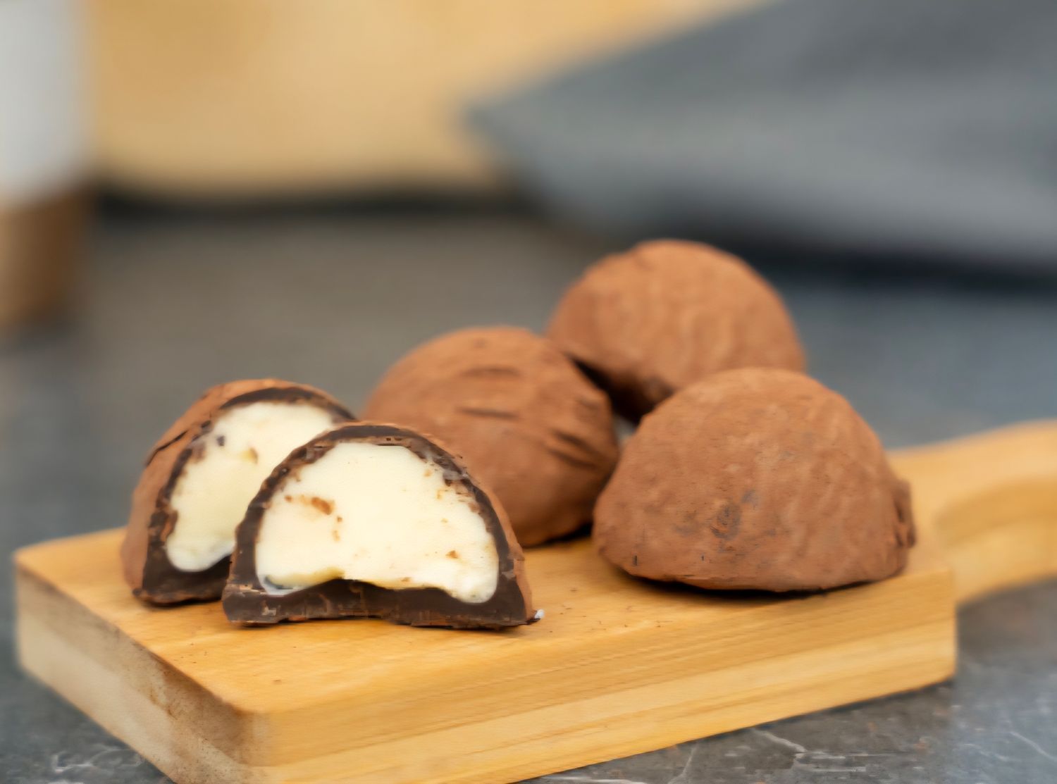 Chocolade roomtruffels 150gr