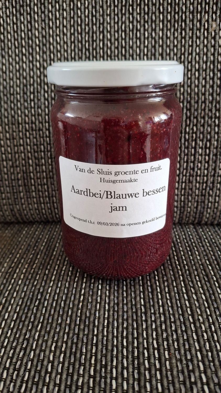 Aardbeien/Blauwe bessen jam