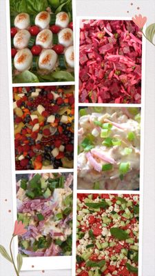 Huisgemaakte Salades en Sauzen