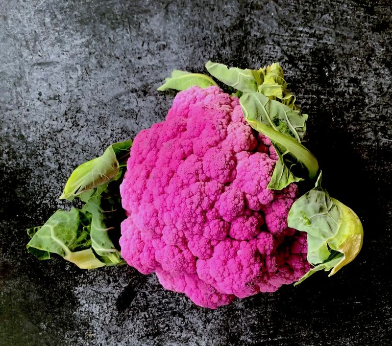 Paarse bloemkool