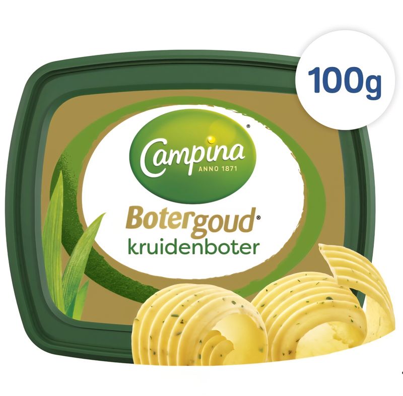 Campina kruidenboter 100gr tht23/11 Campina kruidenboter 100gr tht23/11