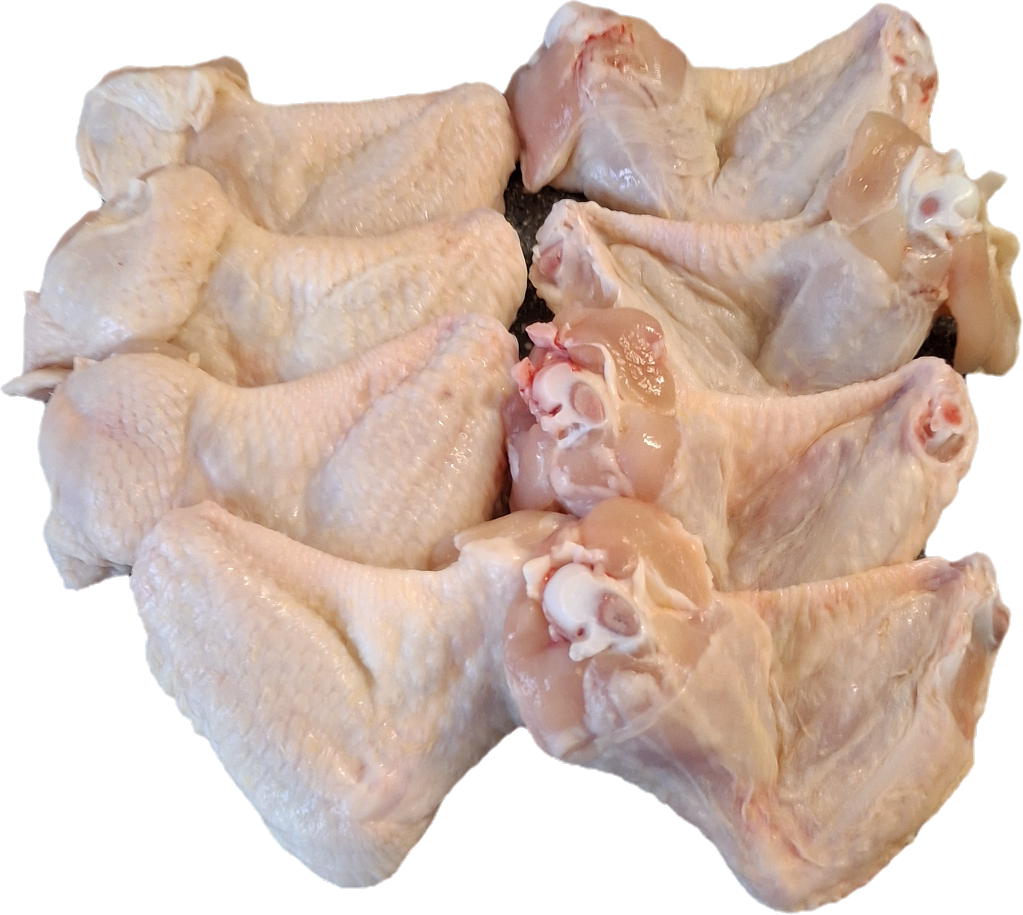 Kipvleugels naturel 500gr