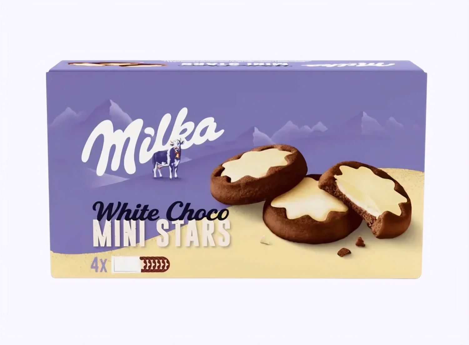 Milka white choco mini stars 150gr tht21/03