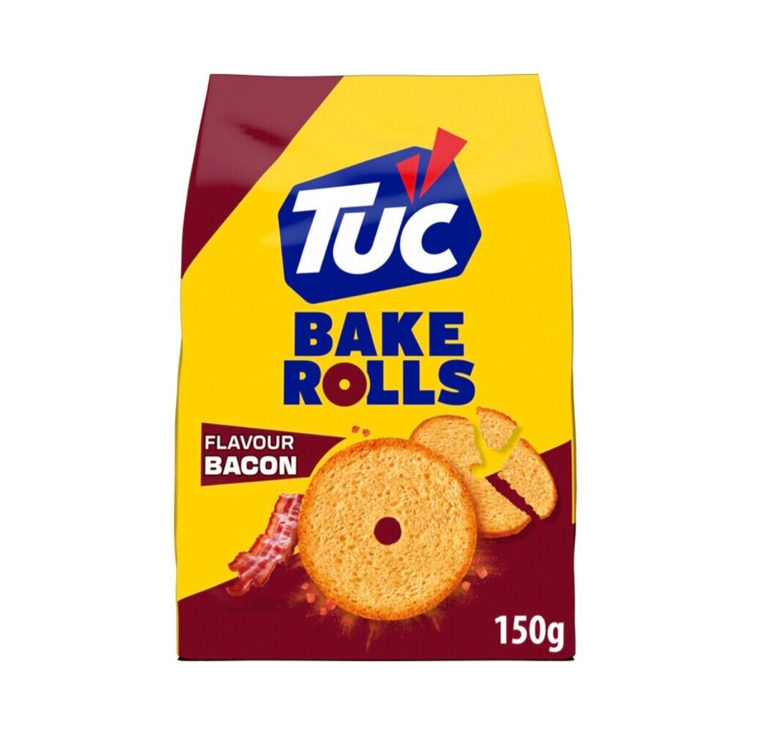 Tuc bacon rolls 150gr tht