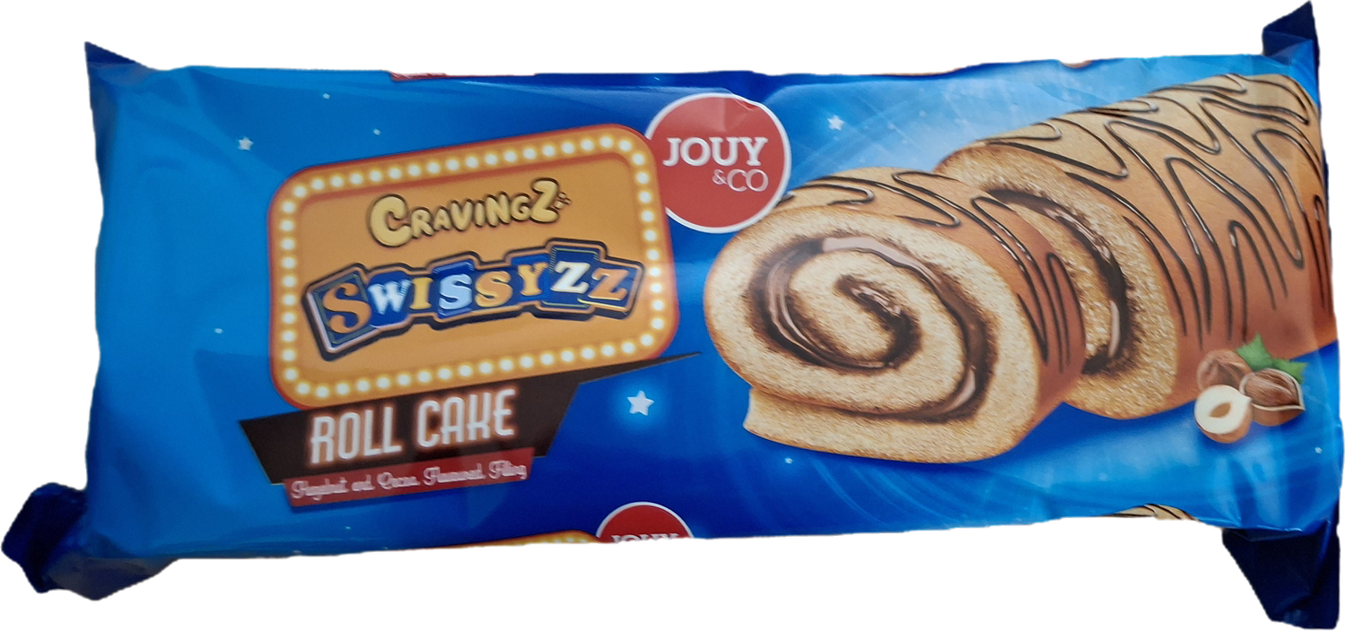 Roll cake hazelnoot 150gr tht7/10
