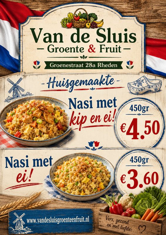 Nasi met ei 450gr