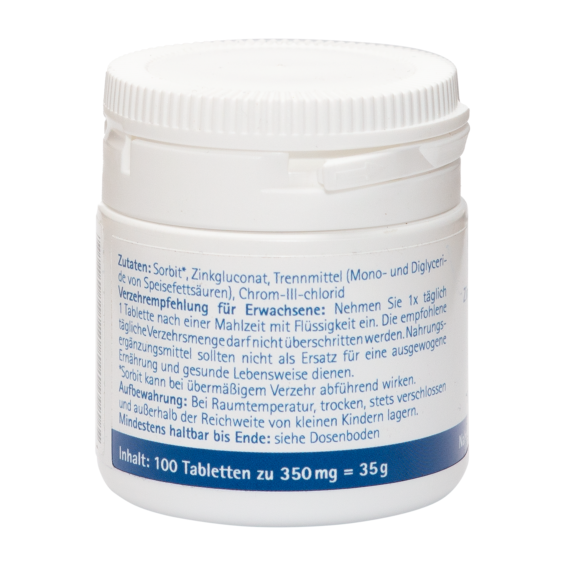 Diazink®  Zink - Chrom - Tabletten