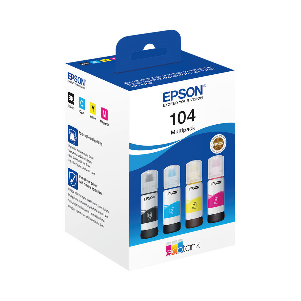 Epson 104 Ink Bottle EcoTank Multipack