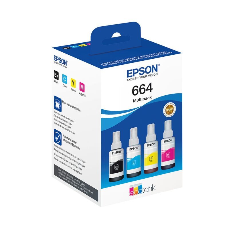 Epson 664 Ink Bottle EcoTank Multipack