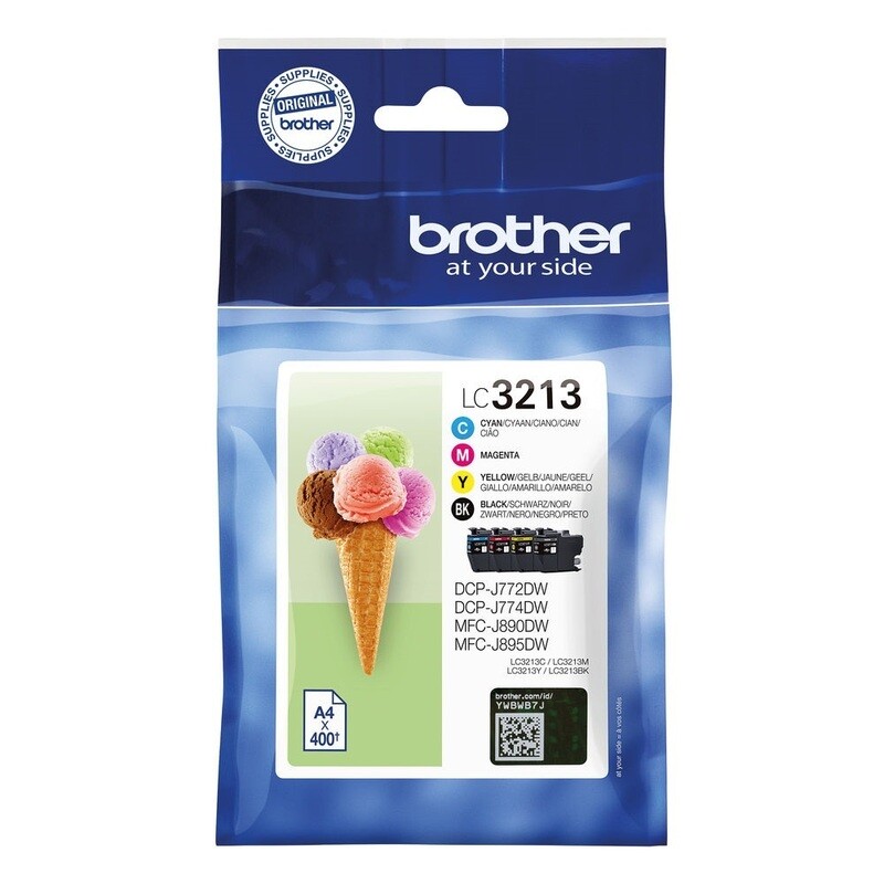 Brother LC3213VAL Ink Cartridge Multipack Brother LC3213VAL Ink Cartridge Multipack