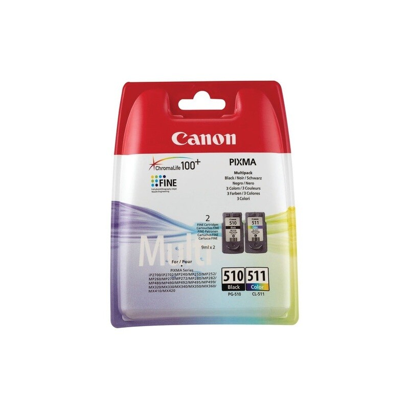 Canon PGI-510/CL-511 Multipack Inkjet Cartridges