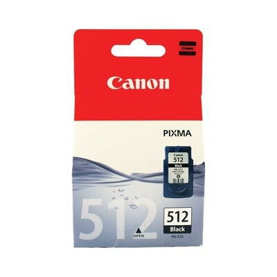 Canon PG-512 Black Inkjet Cartridge Canon PG-512 Black Inkjet Cartridge