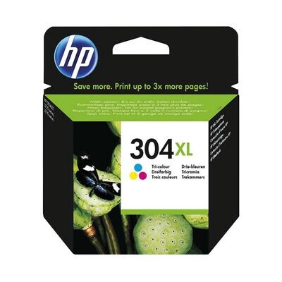 HP 304XL Ink Cartridge Tricolour