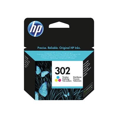 HP 302 Ink Cartridge Tri-Colour
