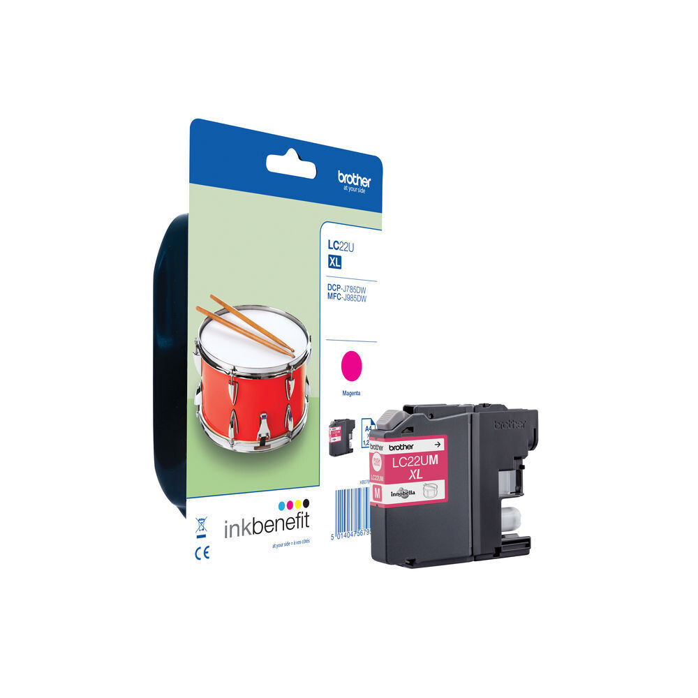 Brother LC22UM Ink Cartridge Magenta