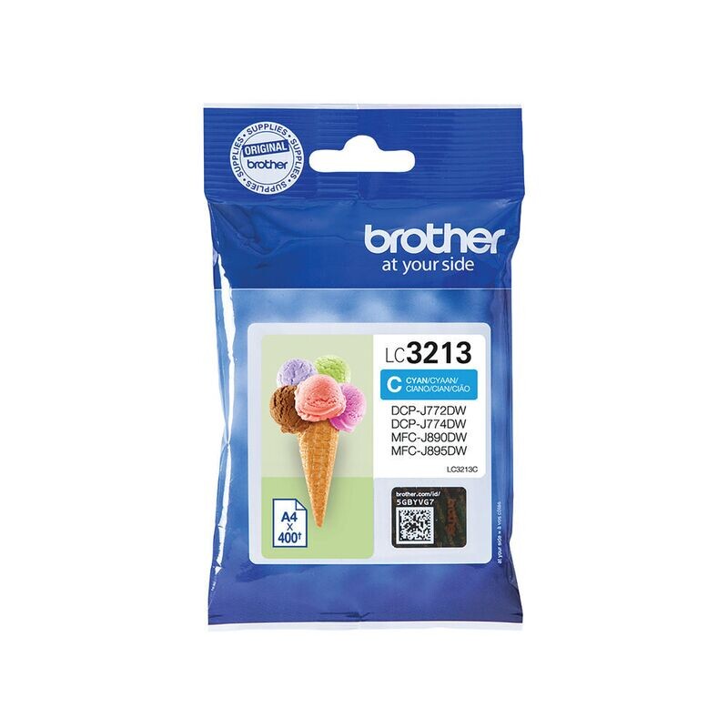 Brother LC3213C Ink Cartridge High Yield Cyan