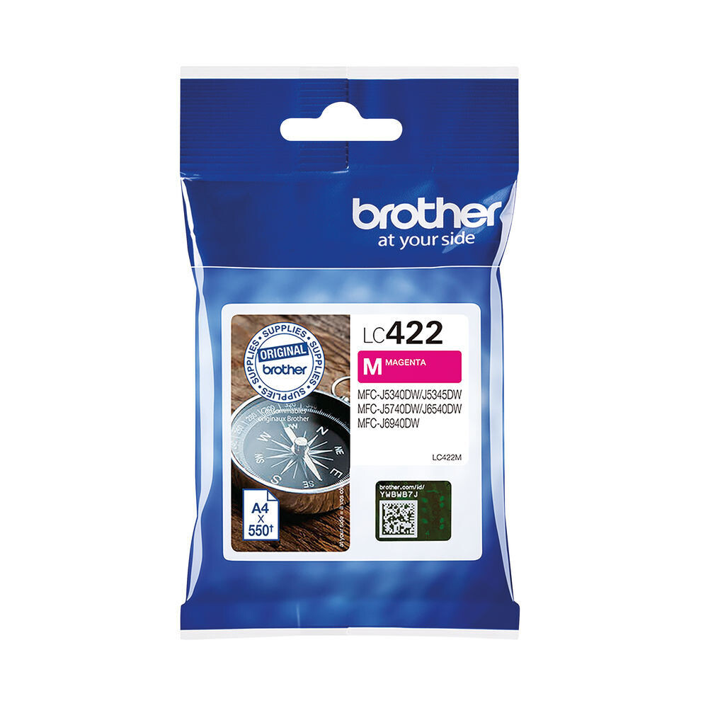Brother LC422M Ink Cartridge Magenta