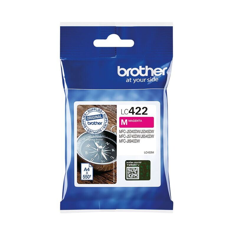 Brother LC422M Ink Cartridge Magenta