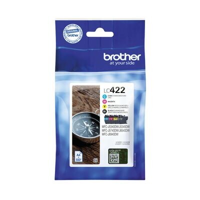 Brother LC422VAL Multipack Ink Cartridges