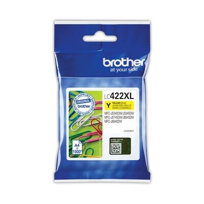 Brother LC422XLY Ink Cartridge Yellow