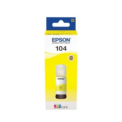 Epson 104 Ink Bottle EcoTank Yellow