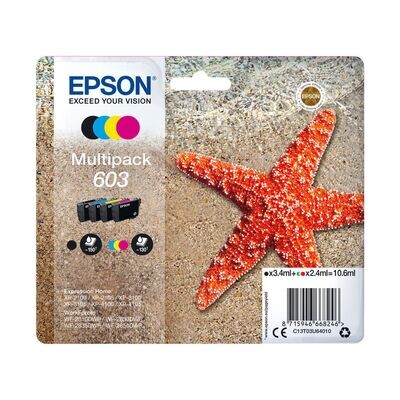 Epson 603 Ink Cartridge Starfish Multipack
