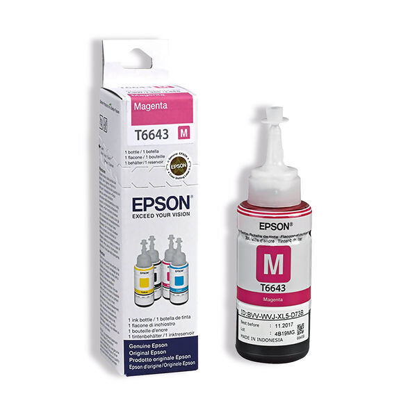 Epson 664 Ink Bottle EcoTank Magenta