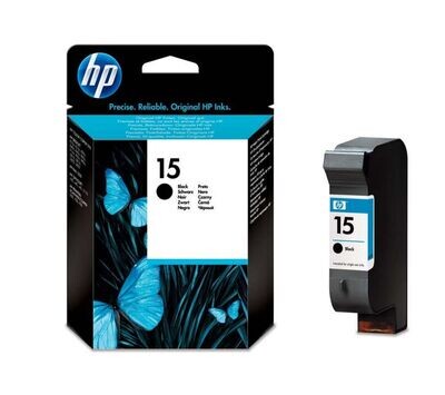 HP 15 Ink Cartridge Black