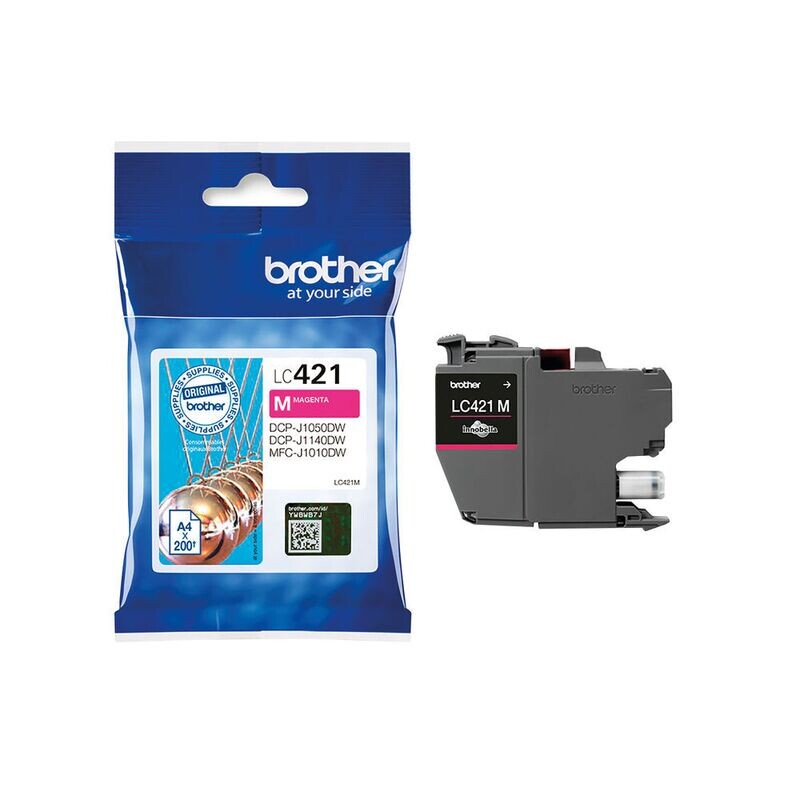 Brother LC421M Ink Cartridge Magenta
