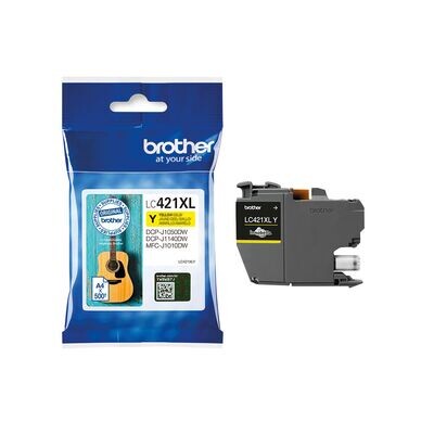 Brother LC421XLY Ink Cartridge Yellow
