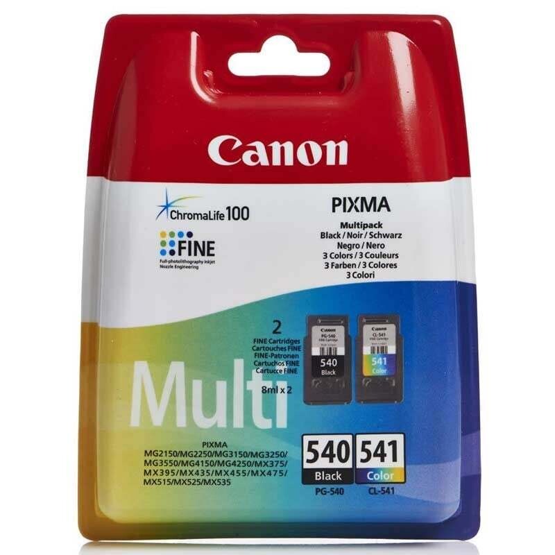Canon PG-540/Cl-541 Multipack Inkjet Cartridge