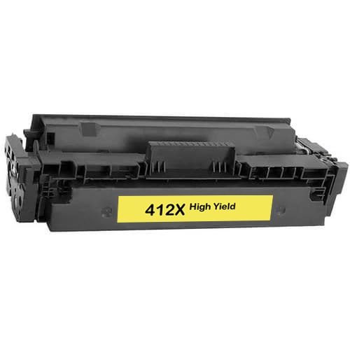 HP 412X Compatible Toner Cartridge Yellow