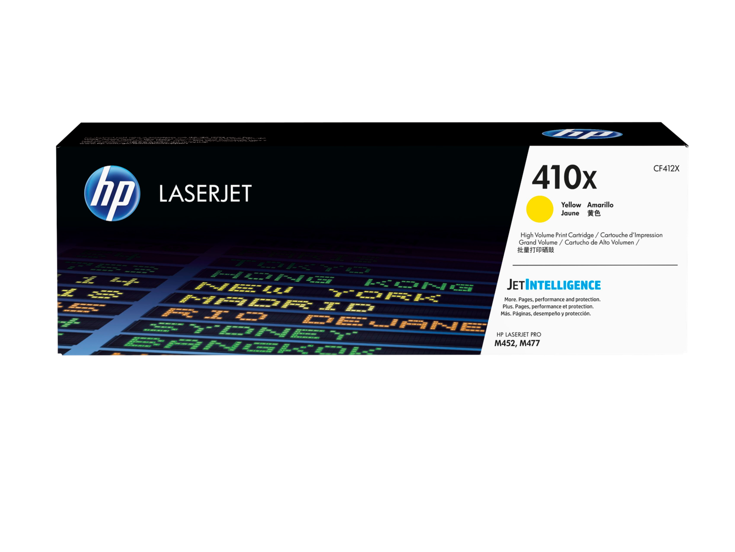 HP 410X High Yield Yellow (CF412X)
