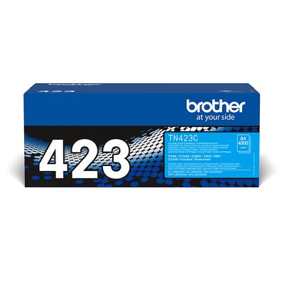 Brother TN-423C Toner Cartridge Cyan  (High Yield)