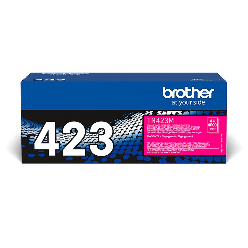 Brother TN-423M Toner Cartridge Magenta (High Yield)