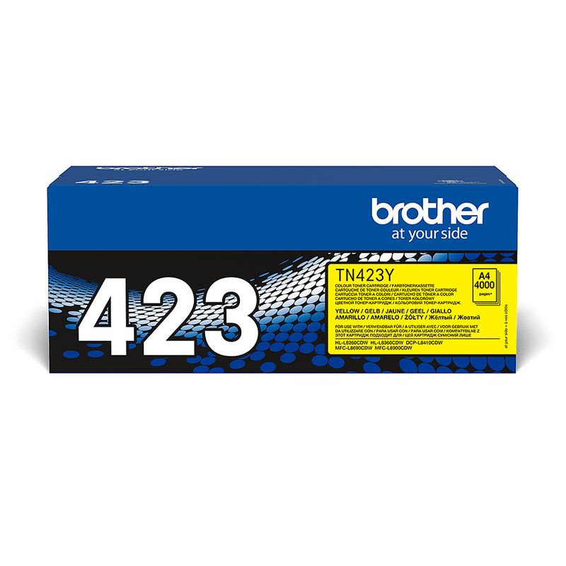 Brother TN-423Y Toner Cartridge Yellow (High Yield)