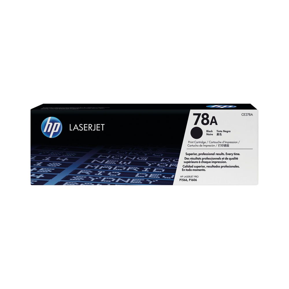 HP 78A Laserjet Toner Cartridge Black (CE278A)