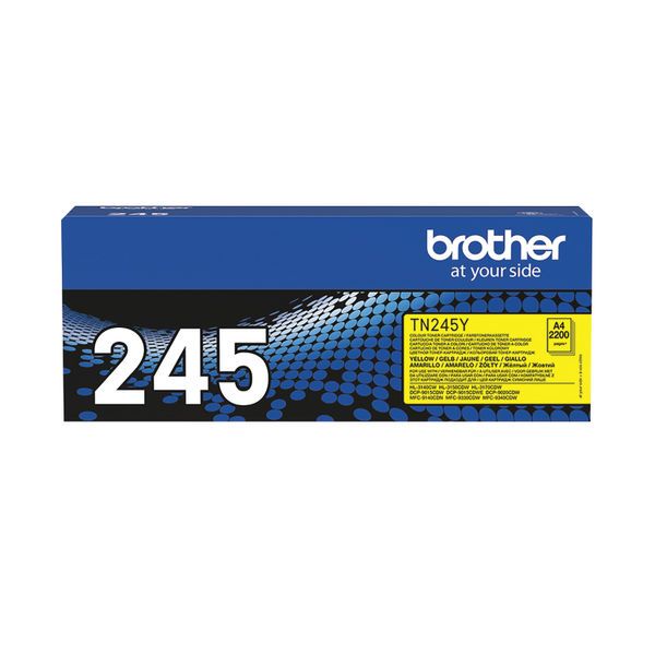 Brother TN-245Y Toner Cartridge Yellow (High Yield)