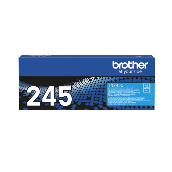 Brother TN-245C Toner Cartridge Cyan (High Yield)