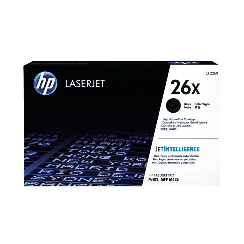 HP 26X Original LaserJet Cartridge Black (High Yield)
