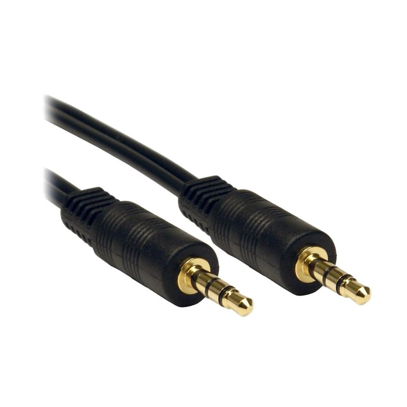 Basic 3.5mm M/M Stereo Plug 1m Black OEM Cable
