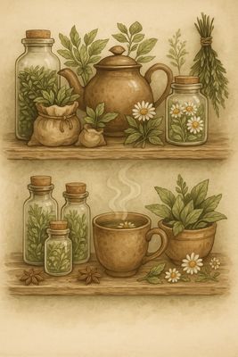 Teas - Herbs - Powders