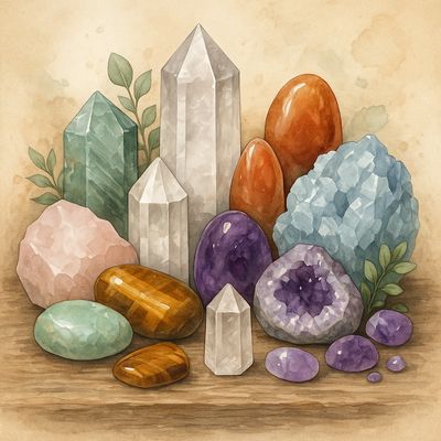Crystals - Decor - Divination