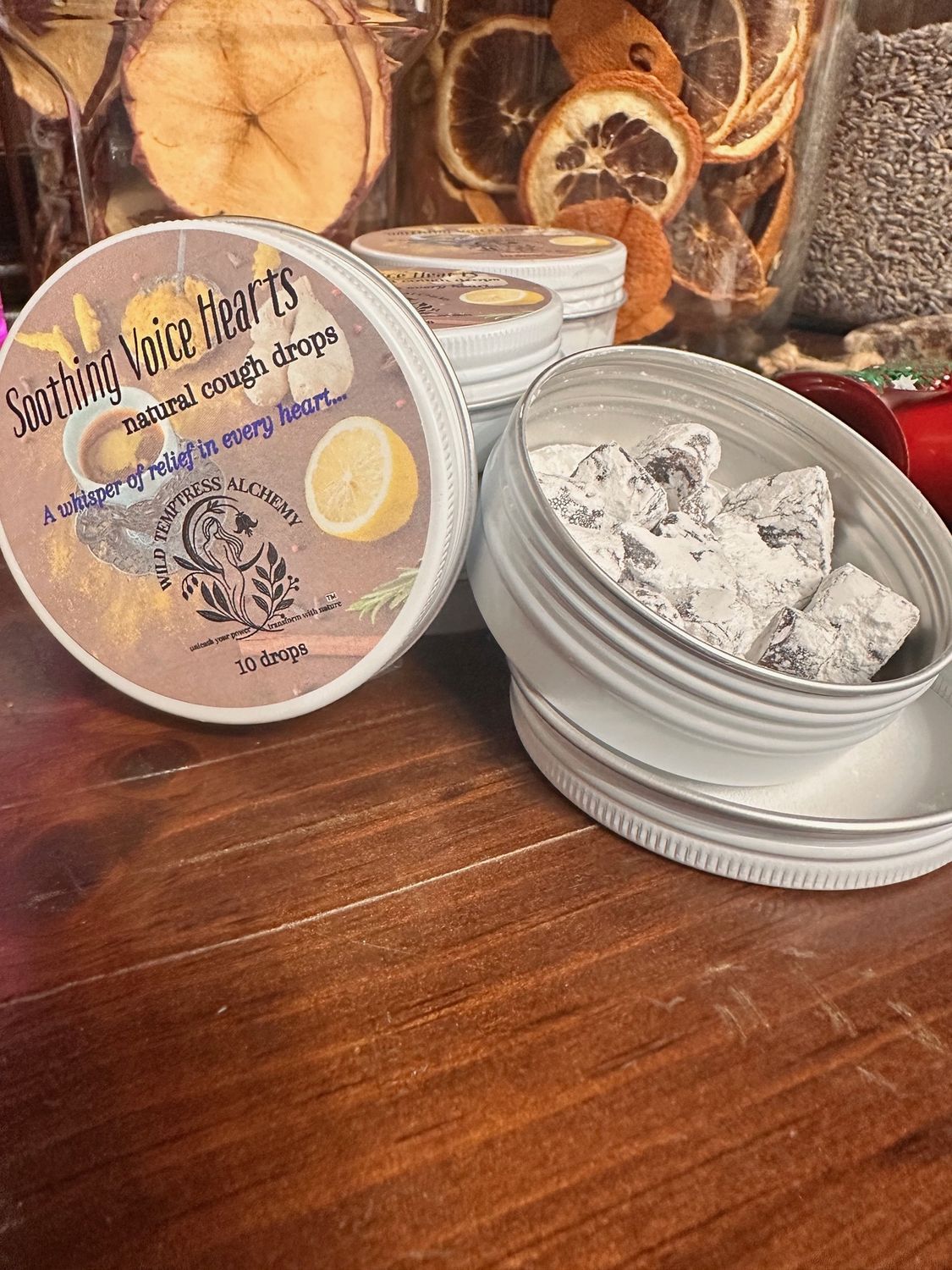 Herbal Throat Drops, Title: Soothing Heart