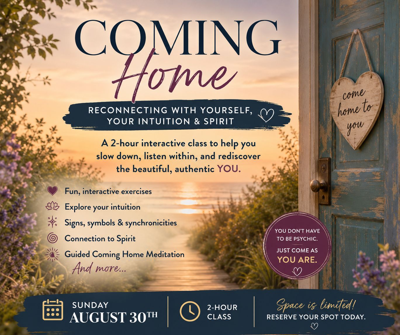 Coming Home Workshop